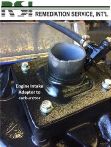 Engine Intake Adapter to Carburetor